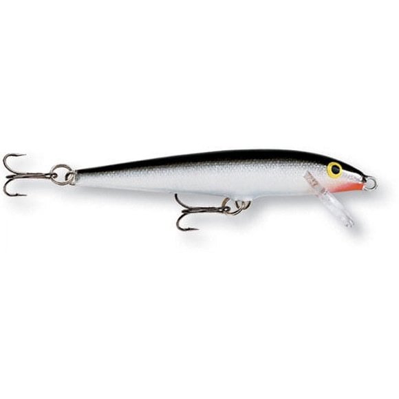 Minnow Rapala Original F13S Talla 13 0.25 oz Plata