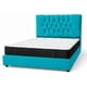 thumbnail image 1 of Cama premium 2 plazas más colchón, color turquesa, 1 of 2