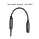 thumbnail image 2 of Cable Adaptador de Audio Heayzoki 4.4mm Macho a 3.5mm Hembra, 2 of 9