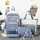 thumbnail image 3 of Cute & Adjustable Sequin Oxford Fabric Backpack - Perfect for Outdoors!, 3 of 5