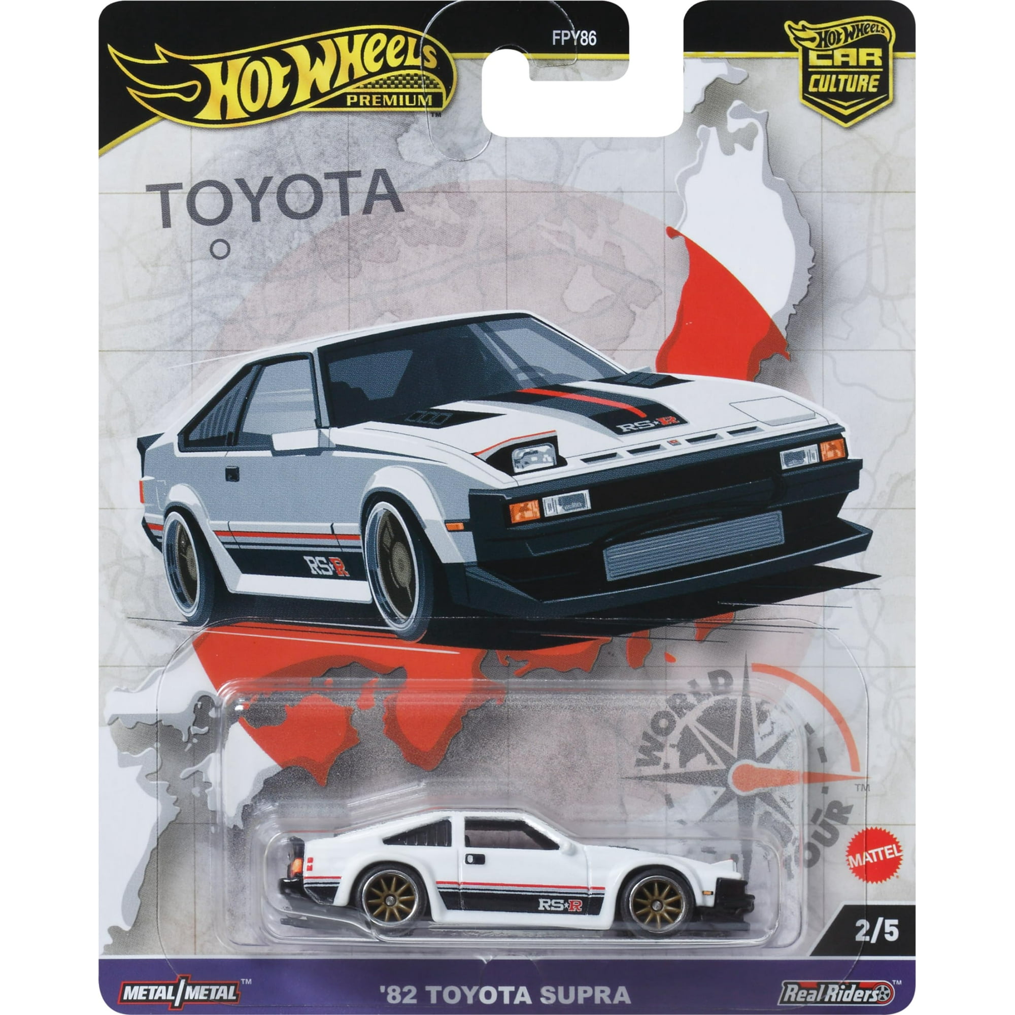 Hot Wheels - Vehiculo 82 Toyota Supra