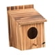 thumbnail image 3 of Casa de pájaros para pájaros al aire libre Nido Azule Barre Alevador de pájaros Caja de pájaros de madera Casa de pájaros colgantes para ventana Jardí, 3 of 5