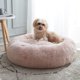thumbnail image 1 of Cama para perro WESTERN HOME WH suave y redonda de felpa relajante, 1 of 6