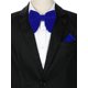 thumbnail image 4 of INSPIRE CHIC Conjunto de Pajarita Ajustable de Color Sólido con Pañuelo de Terciopelo para Hombre Azul Real Talla Única, 4 of 4