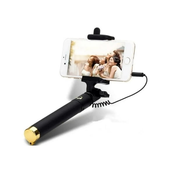 Palo De Selfie Monopod De 80 Cm Con Botón