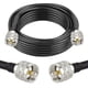 thumbnail image 1 of Cable coaxial XRDS-RF RG58 de 50 ohmios y 6 m con PL-259 UHF macho, 1 of 5