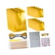 thumbnail image 1 of Kit De Láminas De Aluminio Para Manualidades, Grabado Y Repujado, Multiusos, 0,07 Mm De Grosor, Color Dorado, 1 of 5