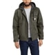 thumbnail image 1 of Chaqueta Carhartt Washed Duck Bartlett para hombre, modelo Moss, XL, 1 of 3