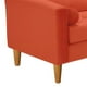 thumbnail image 3 of Sofa Retro 3cg Felpa 04 Naranja, 3 of 6
