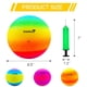 thumbnail image 2 of Playground Ball Beetwo Four Square de 8.5 pulgadas para niños (paquete de 4), 2 of 6
