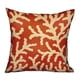 thumbnail image 1 of Cojín Plutus Brands Fire Ridge Orange Floral de 56 x 56 cm, 1 of 3