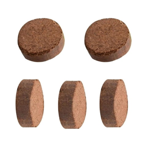 Ioensy - 5 Uds Bloque De Médula De Coco Suelo Ligero De Fibra De Coco Para El Patio Trasero Del Hogar