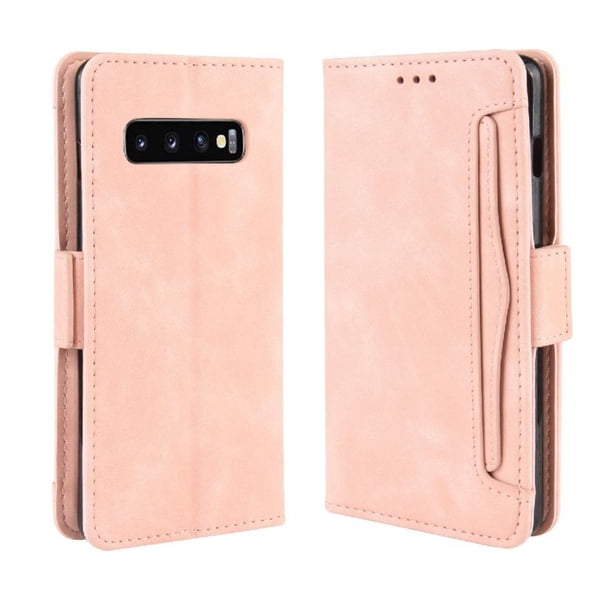 Funda Tipo Billetera FOXDOCK para Samsung Galaxy S10 – Tapa Flip con Tarjetero