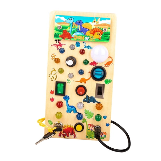 Cubo De Actividades 6 En 1 Montessori – Juguete Sensorial Con Ventilador, Espejo, Interruptores Y Cajón, Ideal Para Viajes Y Regalos De 1 A 3 Años