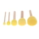 thumbnail image 2 of 5 piezas ni?os ni?os pintura esponja espuma cepillos mango de madera dibujo estampado, 2 of 5