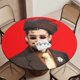 thumbnail image 5 of Bad Bunny-theme Fitted Round Tablecloths Elastic Edged Table Covers Waterproof Table Cloth for Kitchen Holiday Party Tables Decor 120cm, 5 of 6