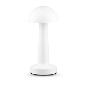 Hb Led - Lámpara De Mesa Led Recargable Mushroom Led Dimeable Blanco