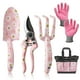 thumbnail image 1 of Juego de herramientas de jardinería WORKPRO de 5 piezas con bolsa de aluminio para mujer, 1 of 3
