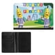 thumbnail image 2 of Bananas En Pijama Porta Pasaporte Y Cartera De Viaje Premium De Cuero Pu Funda De Pasaporte Bloqueo Rfid Con Ranuras Para Tarjetas De Crédito Estuche Para Libro De Pasaporte Para Familia 10cm × 15cm, 2 of 6