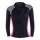 thumbnail image 1 of Chaqueta De Neopreno Para Mujer Top Con Cremallera Frontal Para Buceo Natación XXL Rosa, 1 of 5
