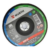 Metalfer - Disco Traslapado Grano 80 W Max Wurth 7 X 7 8 Azul Acero