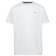 thumbnail image 1 of Camiseta Tommy Hilfiger Big Boys CVC con cuello en V, blanca, 1 of 3