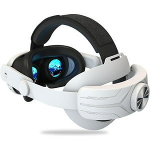 Correa De Cabeza Aaronmei Comfort Head Strap Para Meta Quest 3 Blanco