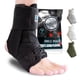 thumbnail image 1 of Tobillera Z ATHLETICS Zenith con cordones ajustable negra M, 1 of 6