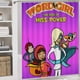 thumbnail image 5 of Juego de Cortina de Ducha Desmarcar WordGirl 4 Piezas, 5 of 6