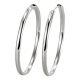 thumbnail image 1 of Aros Plata Argolla Borde Ovalado 40 Mm #2, 1 of 3
