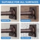 thumbnail image 4 of Barra de Cortina de Ducha CorkLatta 81-203 cm Bronce Mate 1 pulg., 4 of 7
