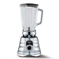 Tarro De Vidrio Blender Oster Original De 3 Velocidades Cromado De 1,25 Litros