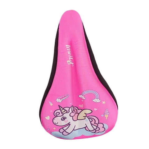Magideal - Funda Para Cojín De Asiento De Bicicleta Para Niños, Cojín Para Asiento De Bicicleta Para Niños, Funda De Protección Pequeña Gruesa Para Niñas, Funda M