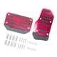 thumbnail image 4 of 2x Almohadillas De Pedal De Coche Repuestos Accesorios Para Automóviles Kit De Pedal De Embrague De Freno Genérico Rojo, 4 of 5
