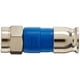 thumbnail image 2 of Conectores coaxiales de compresión PPC Belden SNSD6 RG6 azul Snap-N-Seal (paquete de 1000), 2 of 2