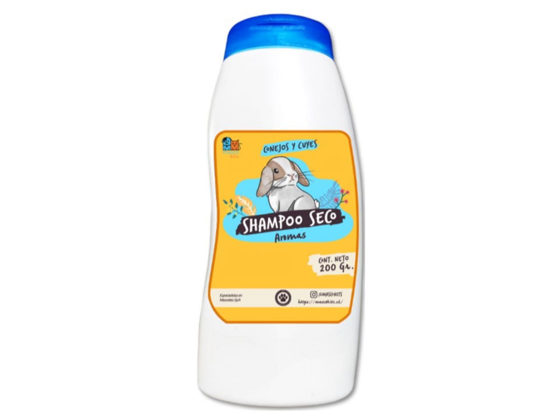 Mascokits - Shampoo Seco Para Conejos Aroma Coco Vainilla 150 Gr