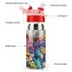 thumbnail image 3 of Monsters UniversityBotella de Agua con Tapa Pop Top de Un Toque, Acero Inoxidable, a Prueba de Fugas, para Deportes, Botella Infantil rosa 12 oz, 3 of 6