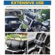 thumbnail image 2 of Bolso Manillar Moto UBOG Grande Cuero PU Negro, 2 of 3