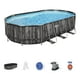 thumbnail image 3 of Piscina Bestway Ovalada Filtro + Accesorios 6.10X3.66X1.22M, 3 of 10