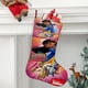 thumbnail image 2 of Mira Detective Real Tema: Calcetines de Navidad, fino lino blanco para colgar en escaleras y chimenea, decoración navideña para el hogar, regalo de Navidad.54cm×38cm, 2 of 5