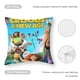 thumbnail image 5 of Los Croods Fundas de almohada de terciopelo con tema, regalos de funda de almohada, decoración para el hogar, cojín de lanzar, regalo de cumpleaños para fans y parejas.50*50cm., 5 of 6