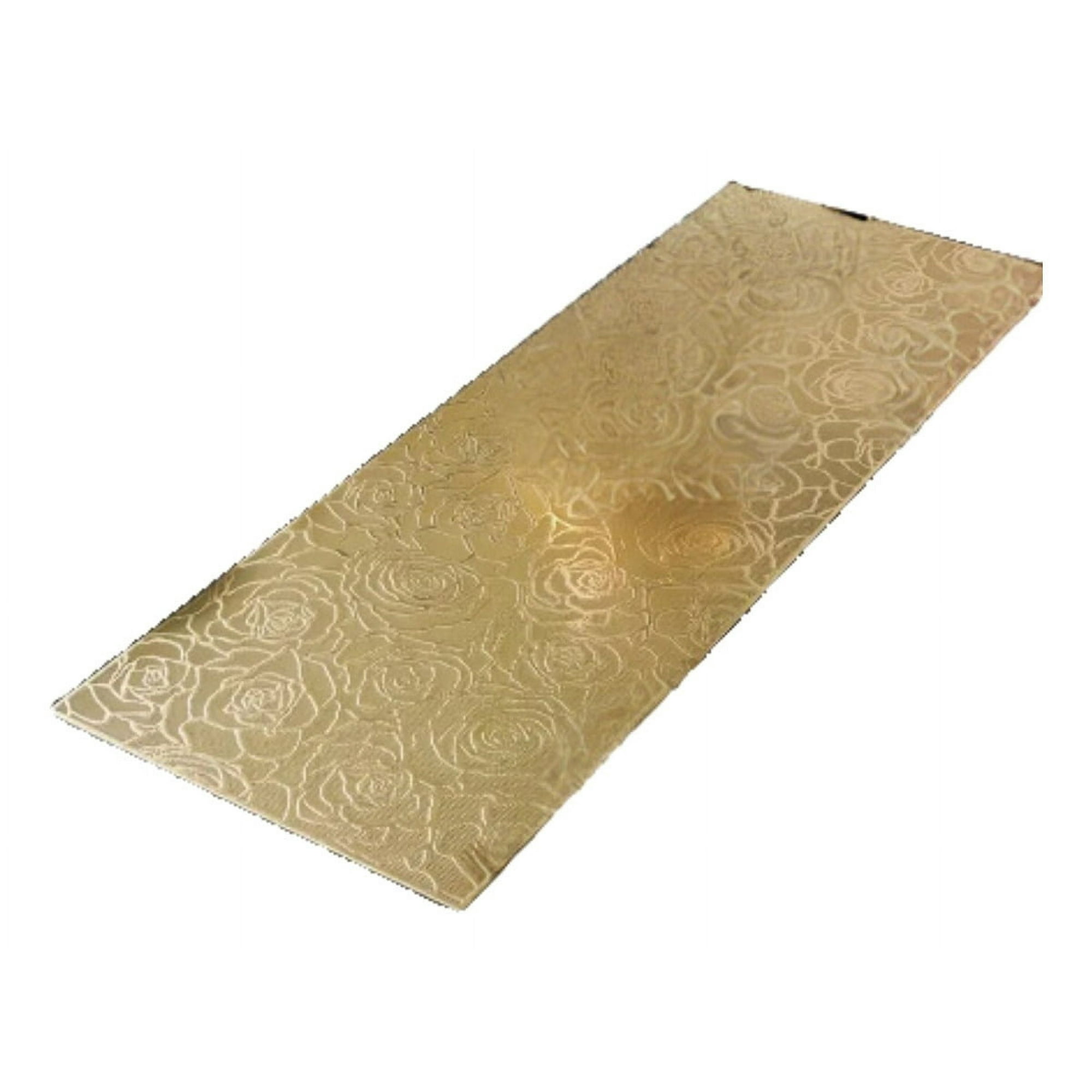 Genérico - Set 3 Mantel Decorativo Elegante Diseño Floral Relieve Lau