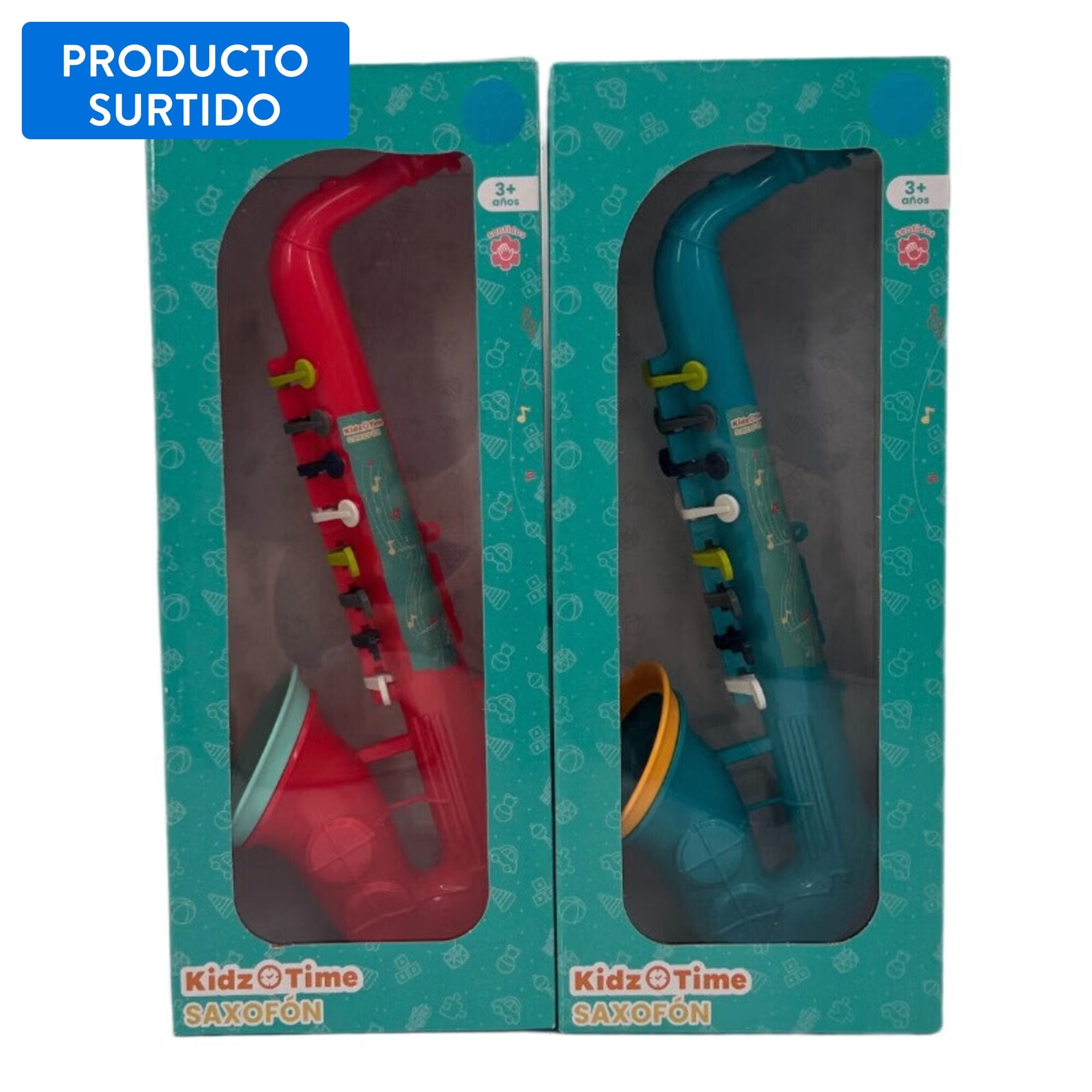 Instrumento Musical Preescolar Saxofón Surtido 1 Un Kidz Time
