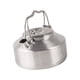 thumbnail image 4 of Hervidor de agua para acampar Hervidor de té Pequeño Calentamiento rápido Mango doble anti escaldado Hervidor para exteriores Campamento Té Cafetera, 4 of 5