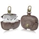 thumbnail image 1 of Funda de cuero MOTOLKM para AirPods Pro 3 con protección anti‑golpes, 1 of 7