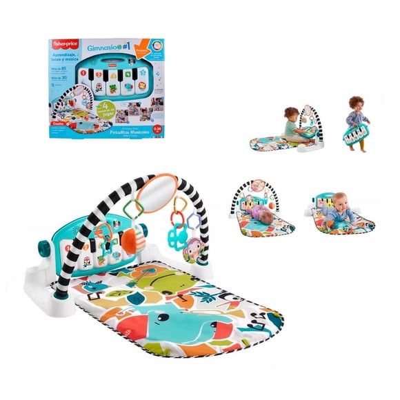 Fisher-Price Gimnasio para Bebés Piano Pataditas Musicales