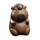 thumbnail image 1 of Estatua En Miniatura De Capibara Para Mascota De Té, Adorno Creativo De Escritorio Para Estante De Escritorio, Oficina, Marrón Oscuro, 1 of 5