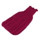 thumbnail image 3 of Grueso suave caso de la cubierta de punto para 2000ml de goma bolsa de agua caliente bolsa de color rosa, 3 of 4