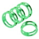 thumbnail image 1 of 4 piezas bici bicicleta auricular espaciador 28.6mm delantera tenedor arandela del vástago verde, 1 of 5
