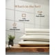 thumbnail image 3 of Juego de sábanas Good Sleep Bedding Twin XL 4 piezas color marfil, 3 of 8